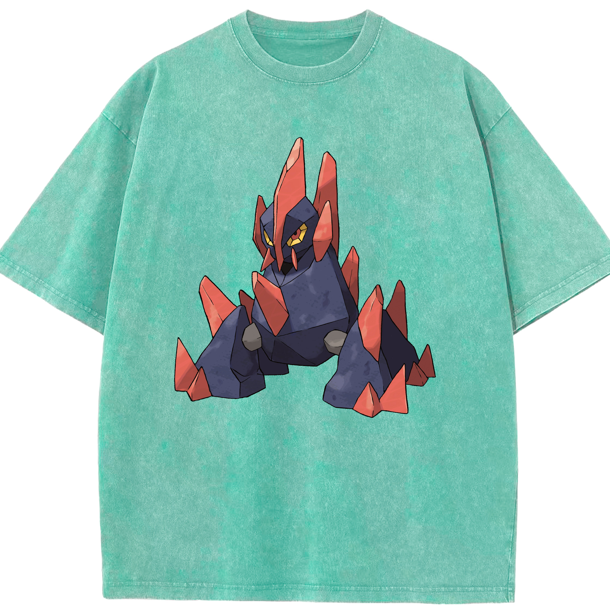 （画像用） ポケットモンスター Pokémon 綿100% ヴィンテージ風 半袖Tシャツ（フロントプリント）